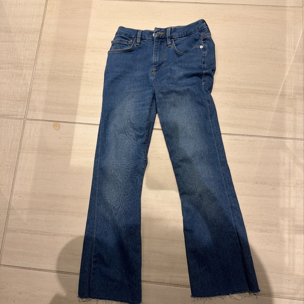 Frame jeans. Le crop mini boot size 25.